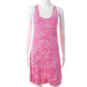 LILLY PULITZER Cordon Dress Hotty Pink Get Crackin EUC